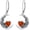 Garnet, variant on 925 Sterling Silver Vintage Moon Crescent Dangle Earrings Birthstone Leverback Earrings Jewelry Gifts for Women