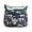 Blue, variant on Floral Pattern Shoulder Bag for Women Casual Multi-Pocket Crossbody Bag Durable Fabric