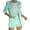 Mint Green, variant on LYXSSBYX Sweatsuits 2pcs Sets Womens Womens Ladies Solid Turn Down Collar Jacket Long Sleeve Coat Outerwear Blazer