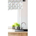 thumbnail image 3 of Ambesonne Cartoon Window Valance, Fish Cartoon with Spots, 42" x 18", Multicolor, 3 of 3