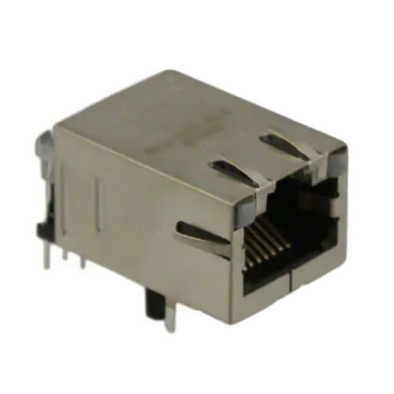 08B0-1X1T-36-F  Connector Telephone and Telecom Magjack 1Port RJ45 10/100 Base-T AutoMDIX