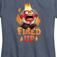 thumbnail image 3 of Inside Out - Fired Up - Women's Short Sleeve Graphic T-Shirt, 3 of 5