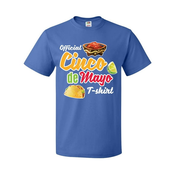 Inktastic Cinco De Mayo Official Tshirt Funny Pun with Taco Salso and Lime T-Shirt