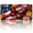 Butterfly on American Flag, variant on 1 Pcs 2D Flat License Plate Covers & Frames, Cute Highland Cow For Decorative Front, Waterproof For Decoration Aluminum License Plate Covers & Frames Cover For Men Women, 12" X 6"