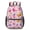 Black-1, variant on 17 Inch Lightweight Backpack,PVC Waterproof Oxford Fabric, Ergonomically Designed, with Large Capacity, Monarch Butterfly Aesthetic