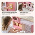 thumbnail image 4 of Teamson Kids Little Chef Savannah Wooden 3-piece Play Kitchen Set with Fridge, Sink, Stove & 21 Accessories, Pink, 4 of 14