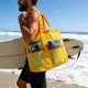 thumbnail image 1 of Mesh Bag With Handles Beach Bag Large Capacity Toy Storage Bag Bathroom Toiletries And Swimming Bag, 1 of 6