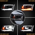 thumbnail image 4 of Faros LED KEWISAUTO para Dodge Ram 1500 2009-2018 (2 unidades), 4 of 9