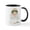 White/Black Inside, variant on CafePress - Christmas Cute Baby Angel Praying Mugs - 11 oz Ceramic Mug - Novelty Coffee Tea Cup
