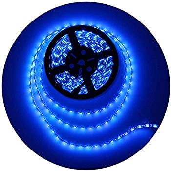 ALITOVE 16.4ft Warm White 3000K 5050 SMD LED Flexible Strip Ribbon Light 5M 300 LEDs Waterproof IP65 DC 12V for Home Garden Commercial Area and Festival Lighting ALITOVE 16.4ft Warm White 3000K 5050 SMD LED Flexible Strip Ribbon Light 5M 300 LEDs Waterproof IP65 DC 12V for Home Garden Commercial Area and Festival Lighting