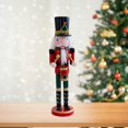 thumbnail image 1 of Elodie Nutcracker Figurine Christmas Decorations Traditional Table Centerpiece Ornament A, 1 of 8