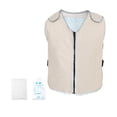 thumbnail image 1 of Chaleco de Seguridad de Refrigeración para Hombres Y Mujeres, con Cremallera de tirarere Reflectante, Chaleco Fresco de Gris Sunnimix Chaleco refrigerante, 1 of 5
