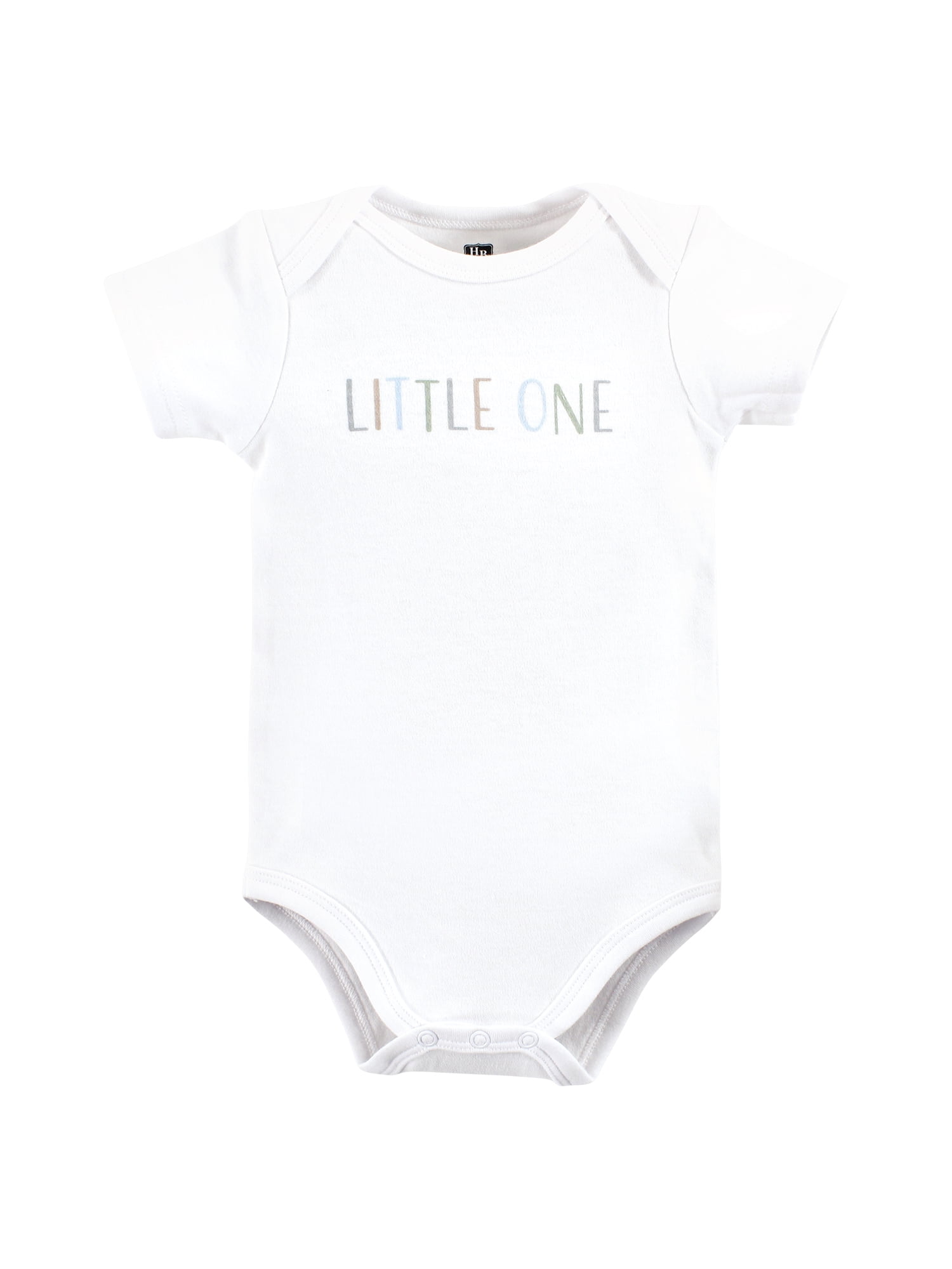 Hudson Baby Cotton Short Sleeve Bodysuits, 3-Pack, Sizes Newborn-24 Months