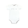 thumbnail image 3 of Hudson Baby Cotton Short Sleeve Bodysuits, 3-Pack, Sizes Newborn-24 Months, 3 of 5