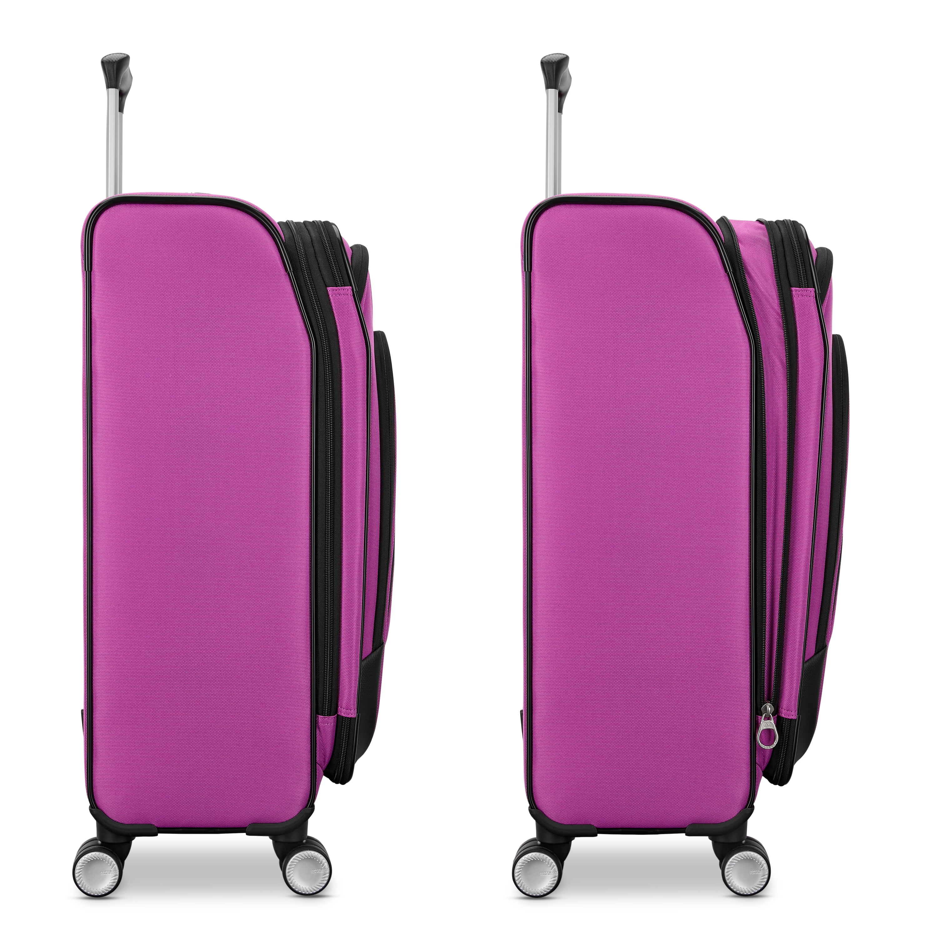 American Tourister 4 Kix 3.0 Softside Medium Checked Spinner Suitcase - Hyper Violet
