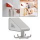 thumbnail image 5 of Utensilios de cocina de montaje en pared Percha autoadhesiva 6 ganchos para cocina Sunnimix gancho giratorio de cocina, 5 of 7