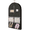 Black, variant on Garment Bags for Hanging Clothes, 6 PCs Clear Garment Bag, Plastic Dustproof Suit Bag, Coat Protector Zippered Garment Covers for Closet Storage and Travel 24'' x 40''/6 Pack