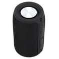 thumbnail image 2 of Altavoz Bluetooth inalámbrico portátil, impermeable, estéreo de 2 bocinas con cable USB, color negro., 2 of 14