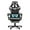 Grey, variant on Huracan Gaming Computer Chair with Footrest, Adjustable Video Game Chairs for Adults, Heavy Duty Office Chair with Headrest and Lumbar Support, White