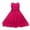Hot Pink, variant on Stylish Mesh Dress for Girls Elegant Children's Fashion Party and Casual Wear,Sizes 7-8 Years