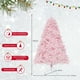 thumbnail image 3 of Árbol de Navidad Costway 185cm 808 Puntas de Ramas de PVC 350 Luces LED Rosa, 3 of 10