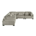 thumbnail image 2 of Lexicon Traverse Corduroy 5-Piece Modular Sectional in Taupe, 2 of 5