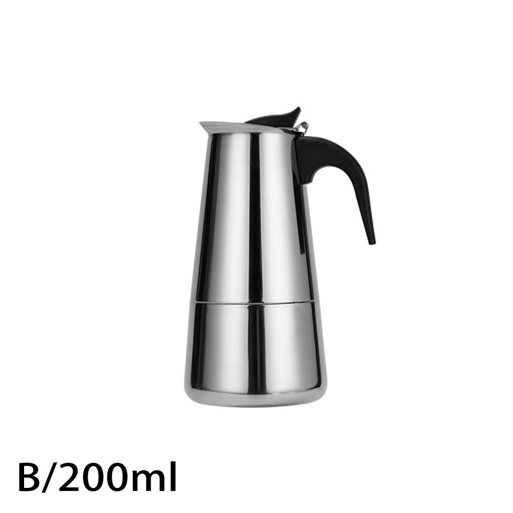 GXFCAI Steel Coffee Pot Italian Moka Pot Espresso Coffee Maker Pot Cafe