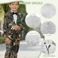 thumbnail image 6 of Xoenoiee Hunting Camo Print Suit for Boy 2 Pieces Prom Wedding Suits Classic Tuxedo Slim Fit Boys Suit Formal Autumn Winter Jacket Pants Set, 9-10 Years, 6 of 7