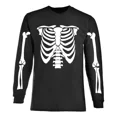 thumbnail image 1 of Playera Estampada Esqueleto Halloween Disfraz, 1 of 2
