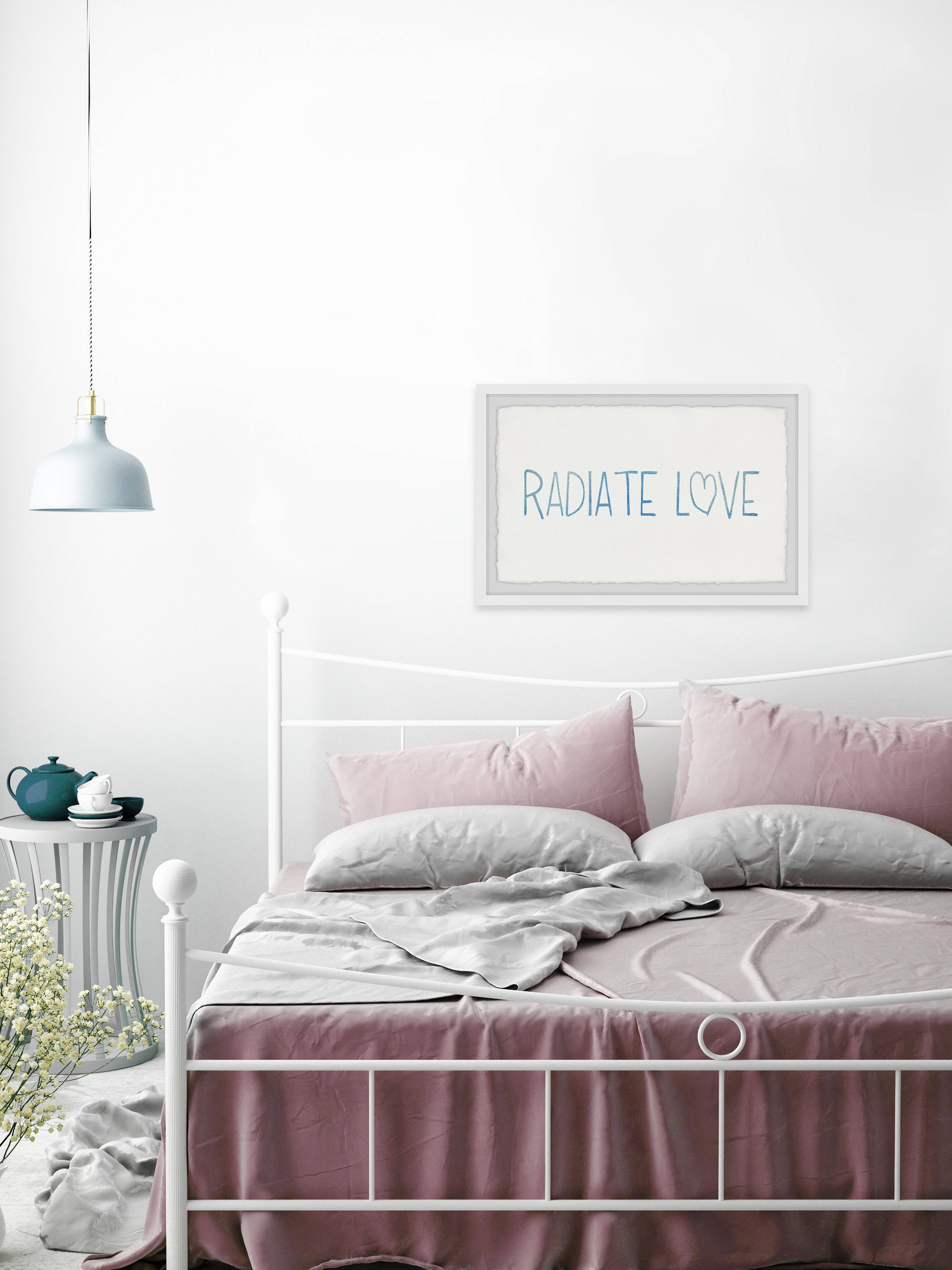 Marmont Hill Radiate Love II Framed Wall Art