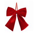 thumbnail image 2 of Dserhfy Bow Red Velvet Christmas Decoration, Hanging Ornament Holiday Parties Home Office Festive Gift Party Accessory, 2 of 8