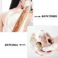 thumbnail image 4 of Sin Exfoliating Net, African Bath Net, African Back Scratching Net, African Exfoliating Body Net, African Sponges Body Exfoliating Bath Sponge, Exfoliating Washcloth, 4 of 5