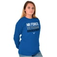 thumbnail image 3 of US Air Force Veteran USAF Pride Long Sleeve TShirt Men Women Brisco Brands S, 3 of 6