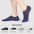 thumbnail image 7 of CAILDANL No Show Socks Men, Low Cut Ankle Short Casual Cotton Socks with Non Slip Grips 6-10/11-13, 7 of 7