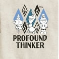 thumbnail image 3 of Frozen 2 - Profound Thinker - Toddler And Youth Crewneck Fleece Sweatshirt, 3 of 5