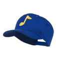 thumbnail image 2 of Eighth Note Music Symbol Embroidered Cap - Royal OSFM, 2 of 5