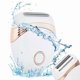 thumbnail image 1 of Afeitadora eléctrica para mujer, depilación facial, afeitadora eléctrica en seco y húmedo, recortadora de bikini para brazos, piernas, rostro y axilas (blanca), 1 of 5