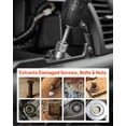 thumbnail image 6 of VEVOR Bolt Extractor Kit, 16 Pieces Impact Bolt & Nut Remover Set with Adapters and Pin Punch, Solid Storage Case, Cr-Mo Steel for Removing Damaged, Rusted, Stripped, Rounded Bolts, Nuts and Screws, 6 of 9