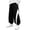 Black, variant on Bixock Sweatpants for Boys High Waist Straight Leg with Side Pockets Kids Solid Color Loose Casual Joggers Comfortable Workout Activewear Boys Clothings Size 14-15Years
