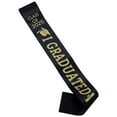 thumbnail image 2 of Dayesque Class of 2025 Graduation Sash for Senior Women Students, Celebration Ribbon Belt, Graduation Party Accessory, 2 of 9