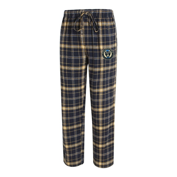 Men's Concepts Sport Navy/Gold Philadelphia Union Ultimate Flannel Sleep Pants
