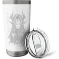 thumbnail image 5 of cybersigilism style Waifu – Dark Demon Anime Girl Stainless Steel Insulated Tumbler, 5 of 6