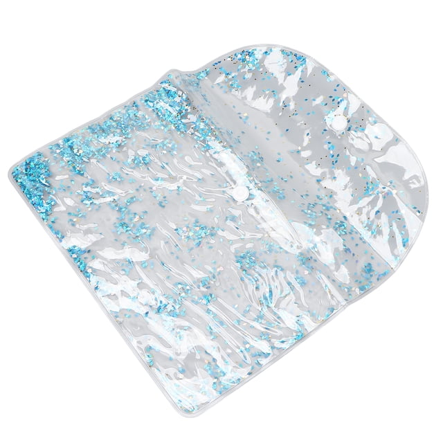 Bolsa Organizadora De Maquillaje, Bolsa De Cosméticos Con Botón A Presión Impermeable De Gran Capacidad Transparente Para Viajes Para Mujeres Para Uso Diario
