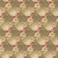 thumbnail image 1 of Ahgly Company Indoor Square Patterned Light Brown Area Rugs, 6' Square, 1 of 1