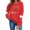 Red, variant on Dgankt Valentine's Day Shirts for Women Cute Heart Print Long Sleeve Shirts Pullover Fashion Women's Clothing,Sizes XS-XL