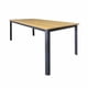 thumbnail image 3 of Mesa Rectangular Creta Gris Obscuro Exterior 180 cm, 3 of 5