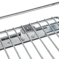 thumbnail image 6 of Home Zone Living 11” Width x 20” Depth 2 Shelves Pull Out Storage Organizer, Silver, 6 of 10