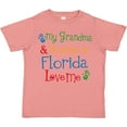 thumbnail image 3 of Inktastic Florida Grandma Grandpa Loves Me Boys or Girls Toddler T-Shirt, 3 of 5