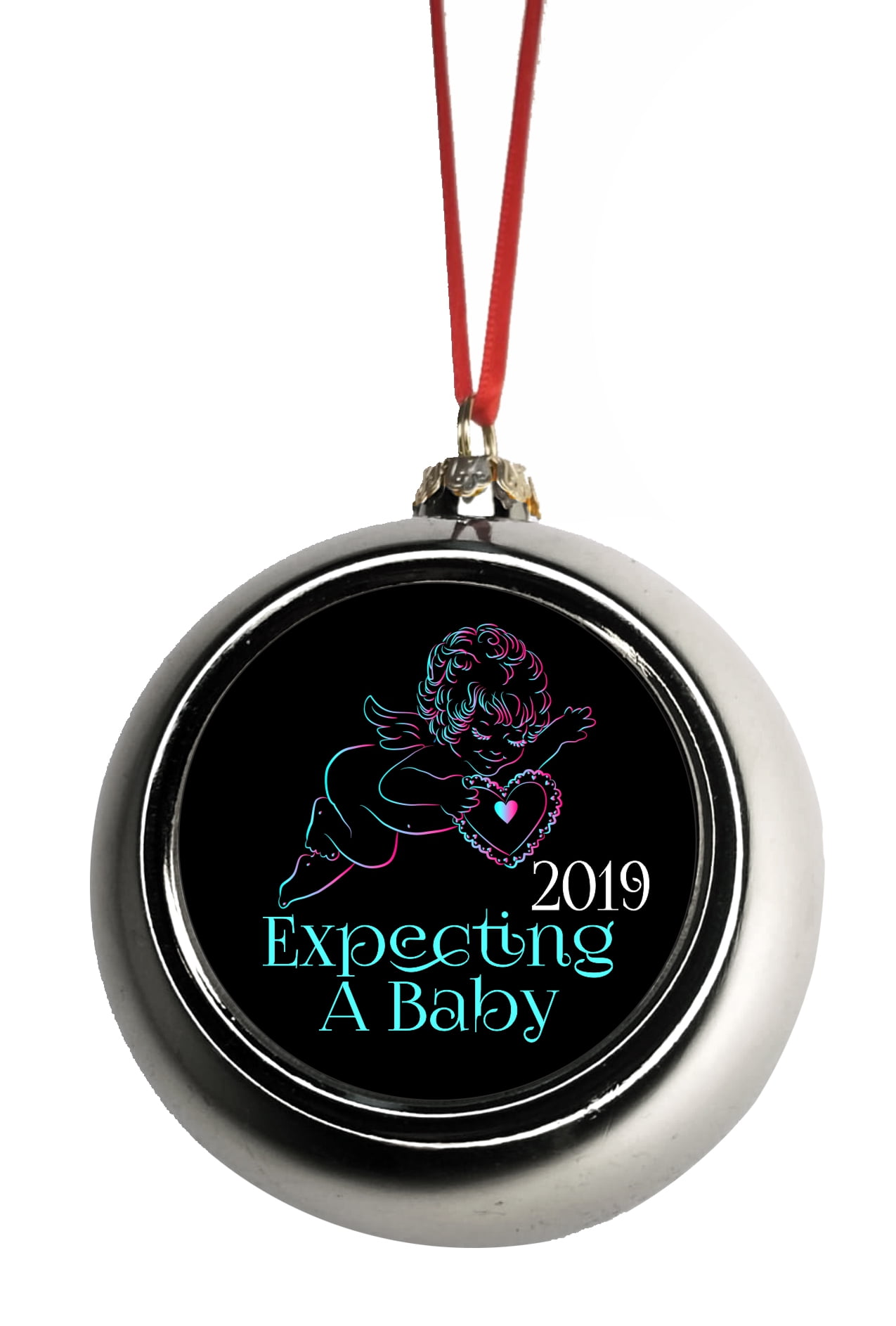 angel baby bauble