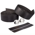 thumbnail image 1 of 2 Pcs Sangle Antidérapante en Cuir PU pour Guidon de Vélo de Route, 1 of 8